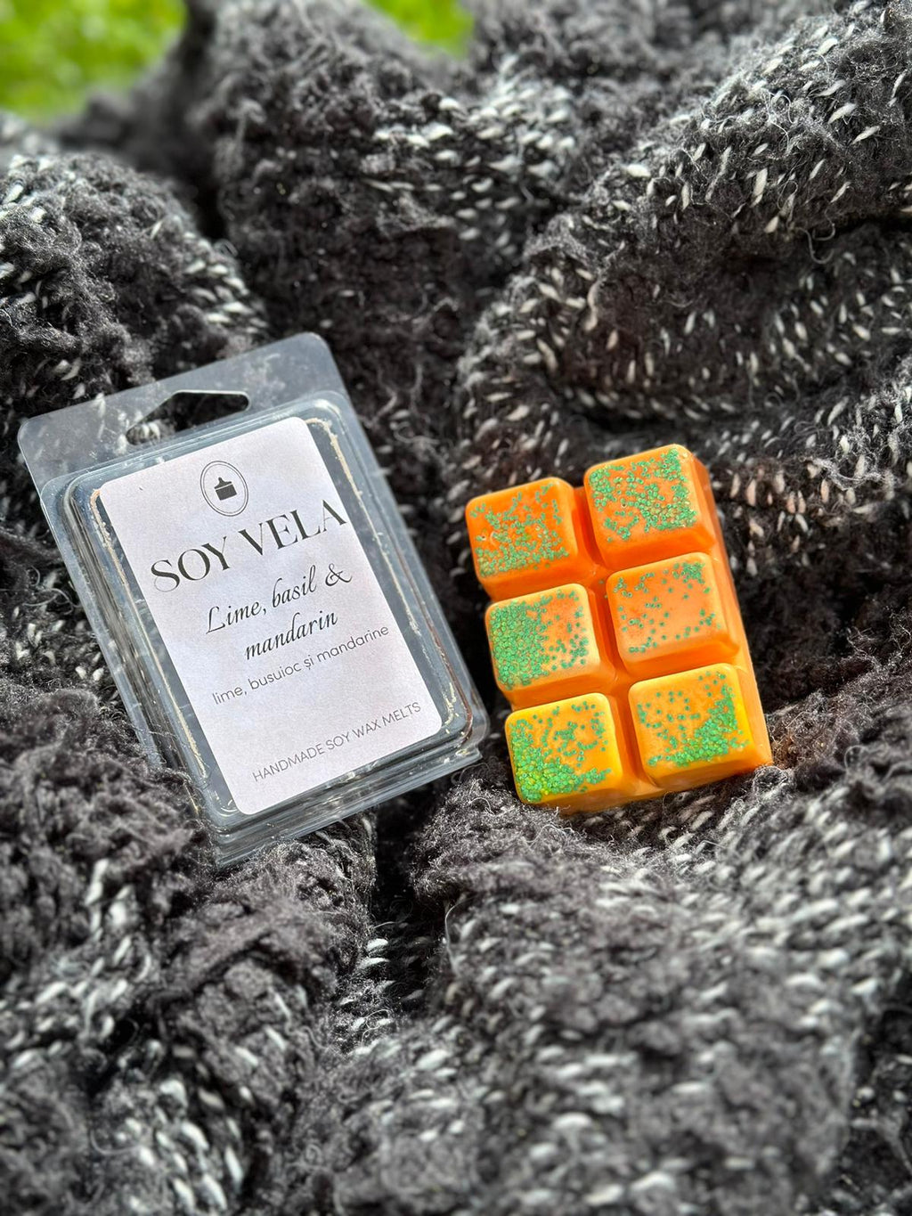 Ceară parfumată Lime basil & mandarin SOY VELA