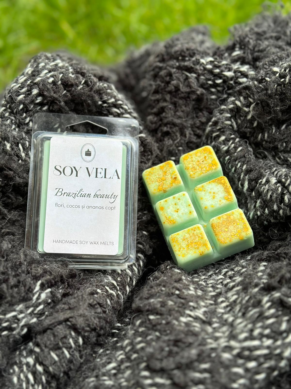 Ceară parfumată Brazilian beauty SOY VELA