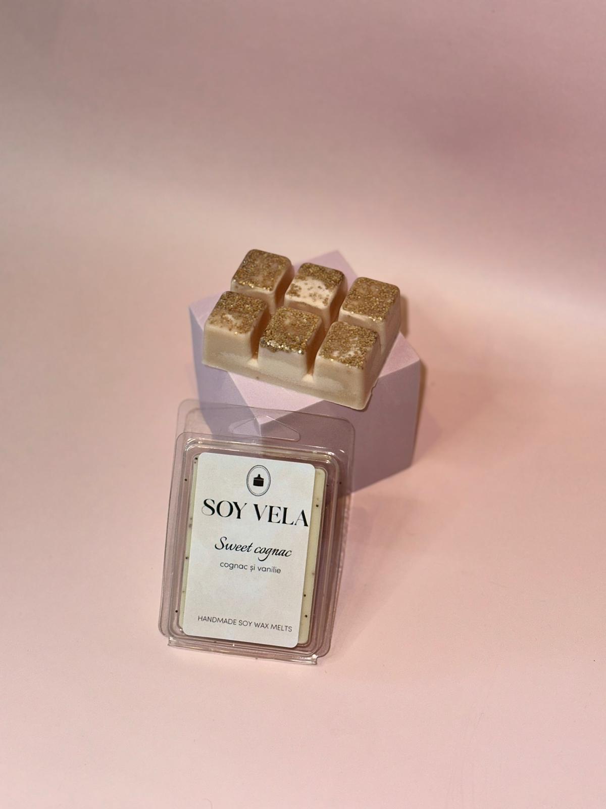 Ceară parfumată Sweet cognac SOY VELA