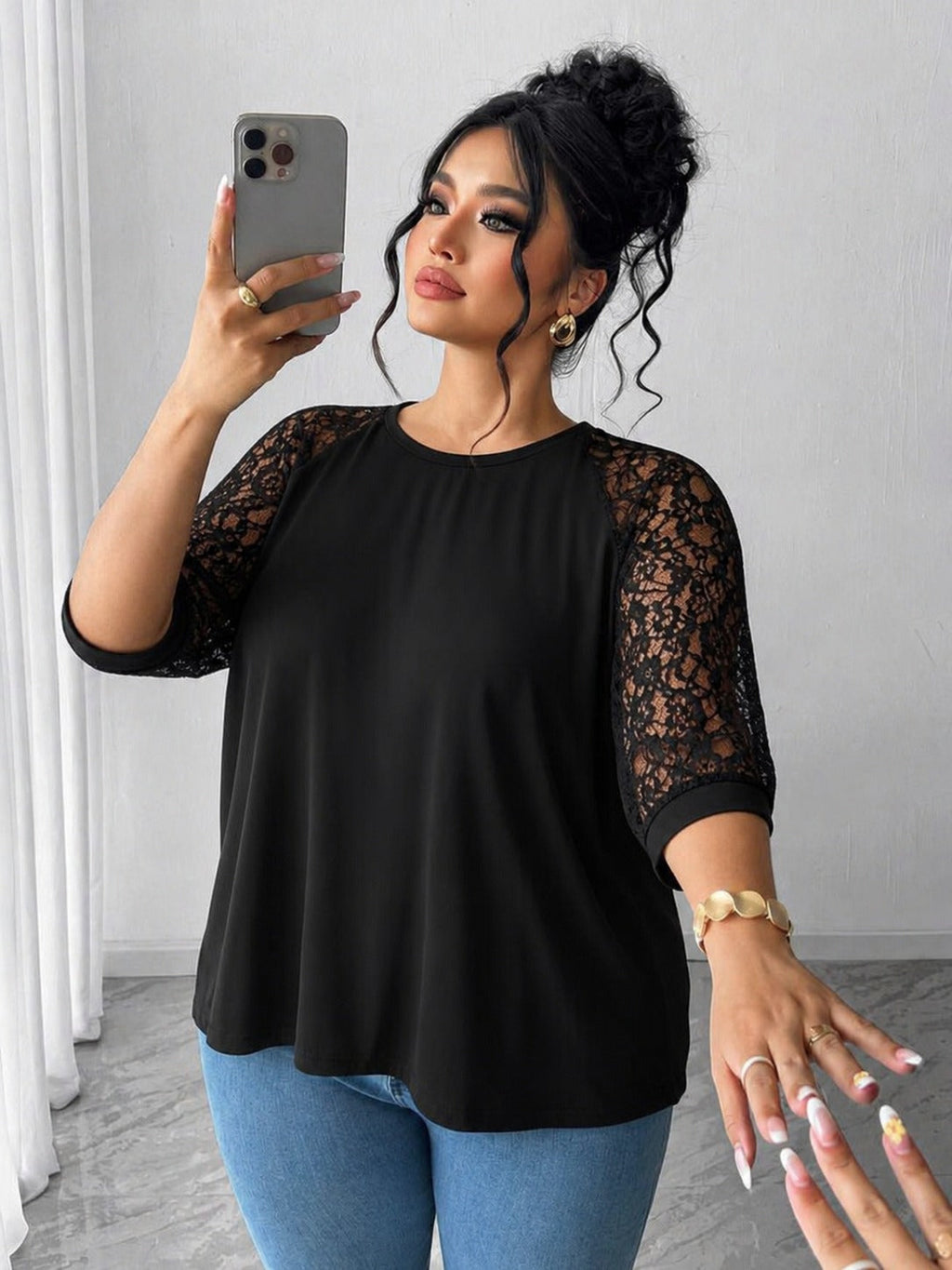Bluza dama marimi mari 2035 BIGsize