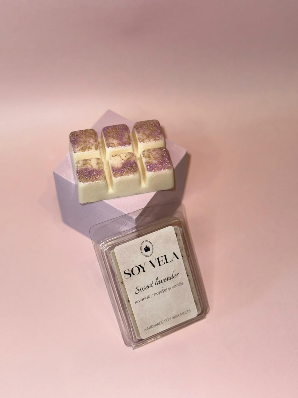 Ceară parfumată Sweet lavender SOY VELA