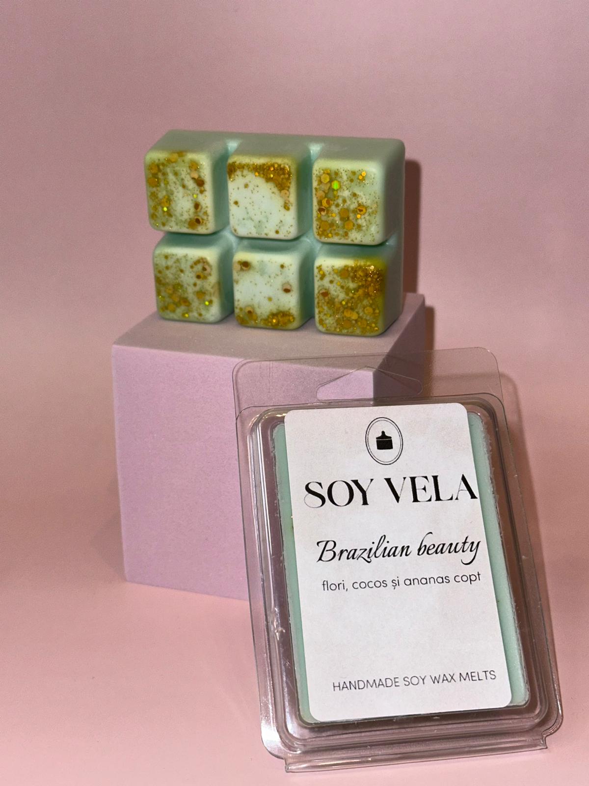 Ceară parfumată Brazilian beauty SOY VELA