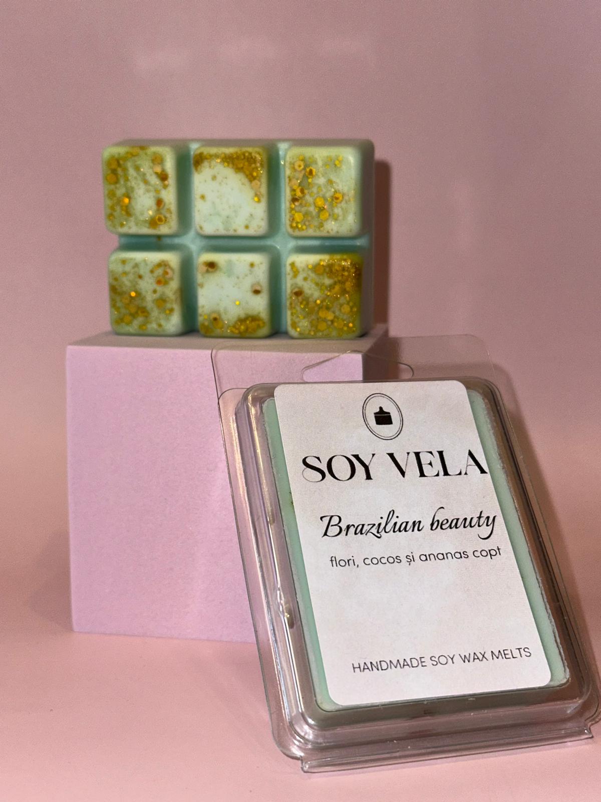 Ceară parfumată Brazilian beauty SOY VELA
