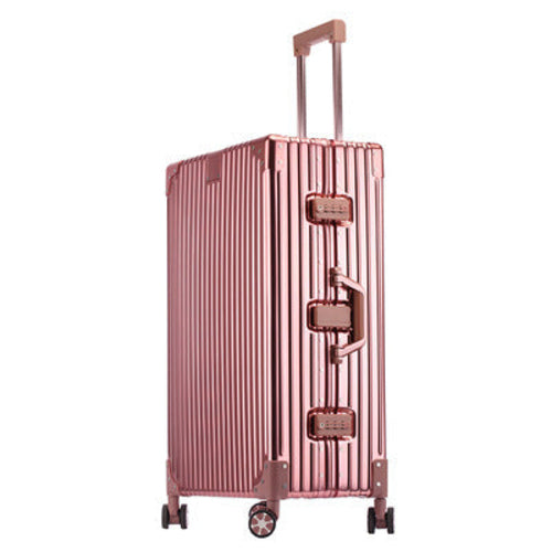 Aluminum Magnesium Alloy Luggage Large Capacity Trolley Case - Cart2u.ro