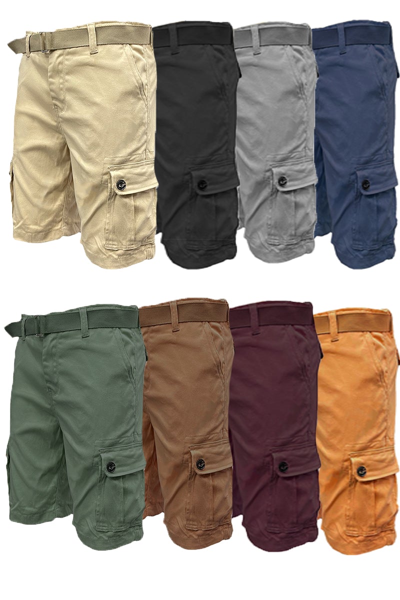 Belted Cargo Short CS002 - Cart2u.ro