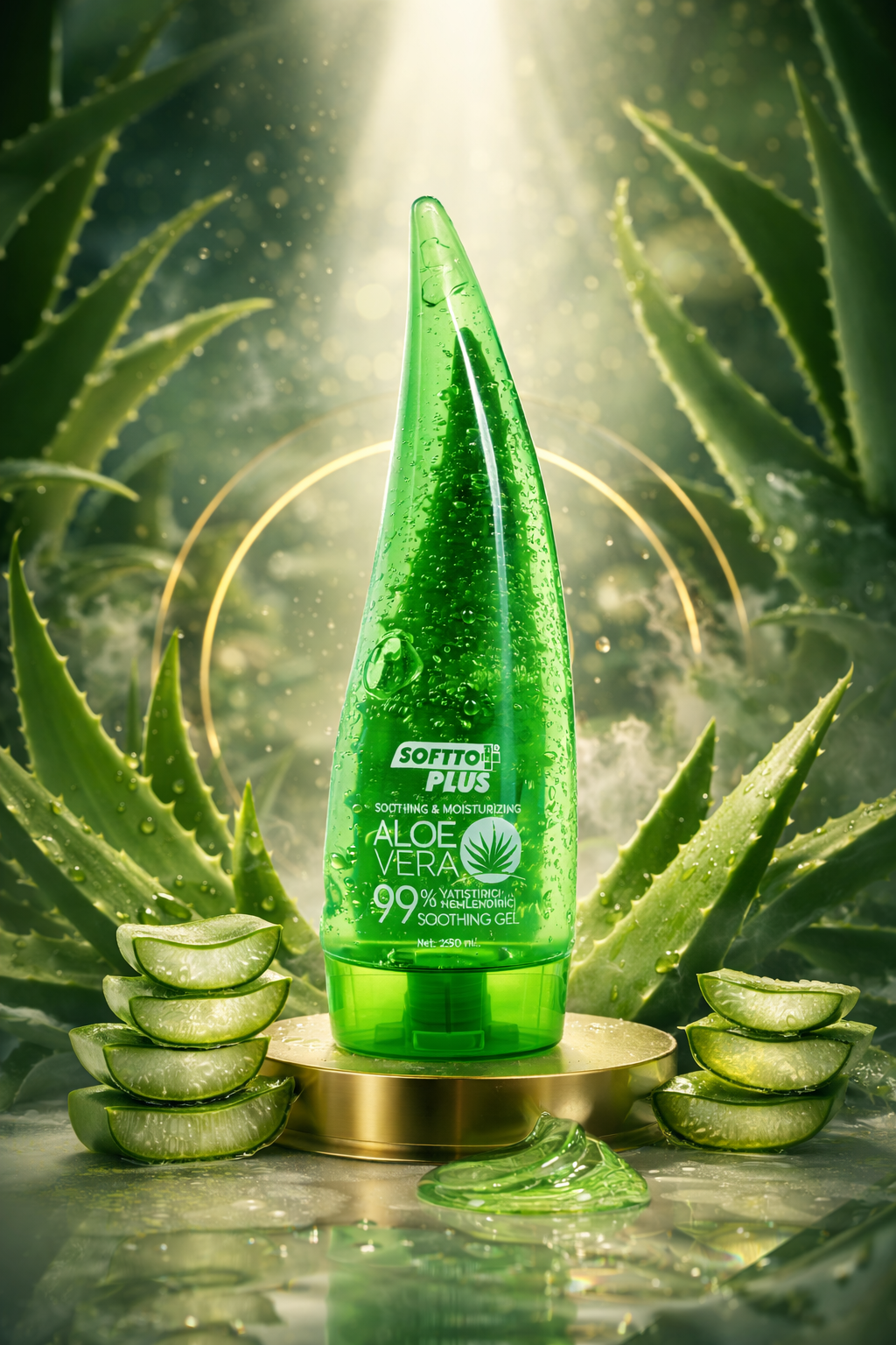 Gel Calm și Hidratant cu Aloe Vera CRABLAND