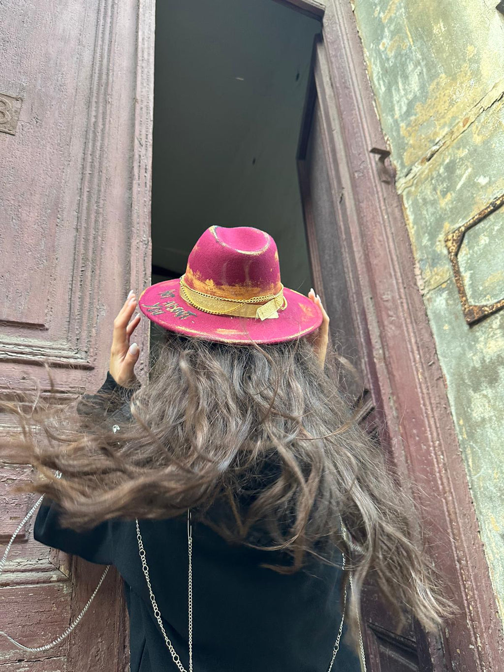 Artistic Hat - Handpainted Premium Allabout_painting