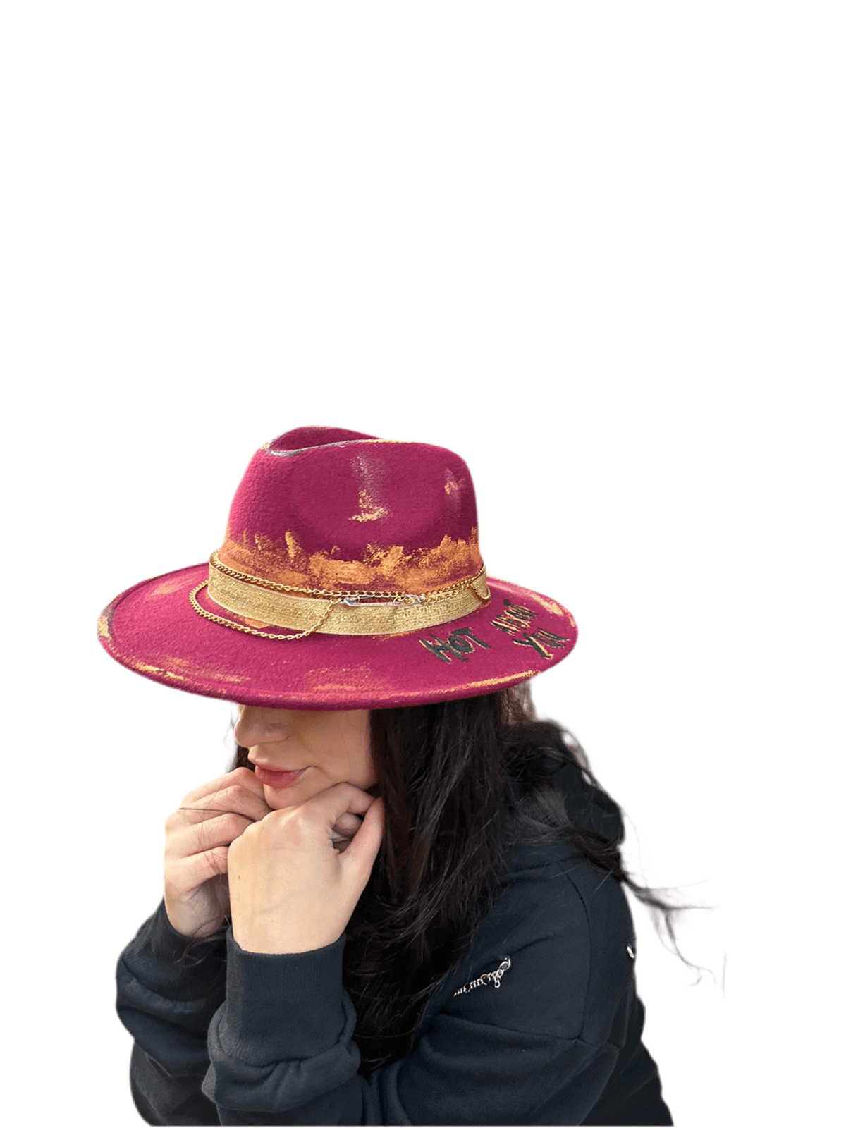 Artistic Hat - Handpainted Premium Allabout_painting