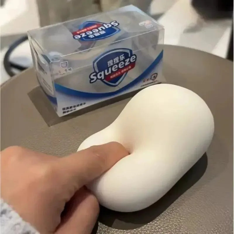 Crunchy Soap Ball Squishy Stress Ball Filled Soft Squeeze Fidget Toy Anti-Stress Anxiety Relief Hand Decompression Toy 2026 NEW