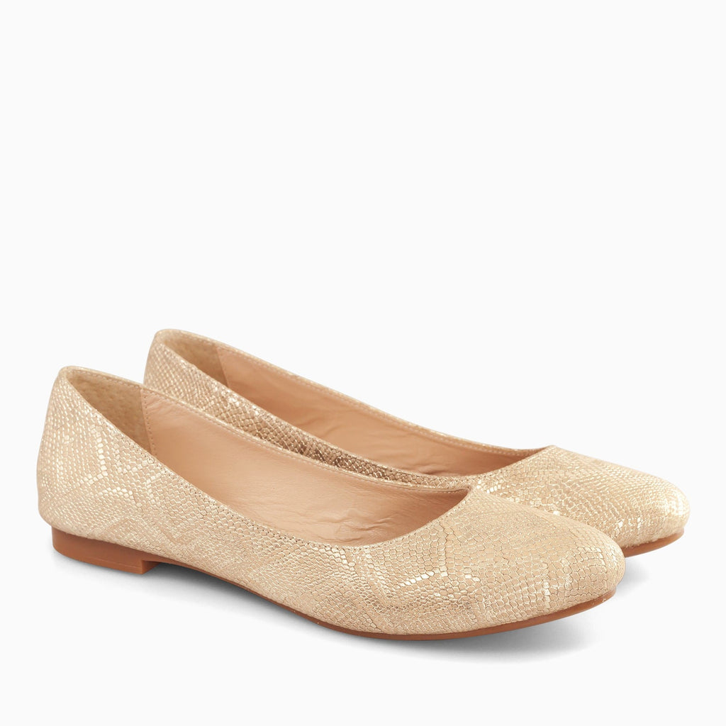 Balerini din piele naturala Goldwyn Pantofi Diane Marie