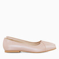 Balerini din piele naturala roz sidef Colette Pantofi Diane Marie