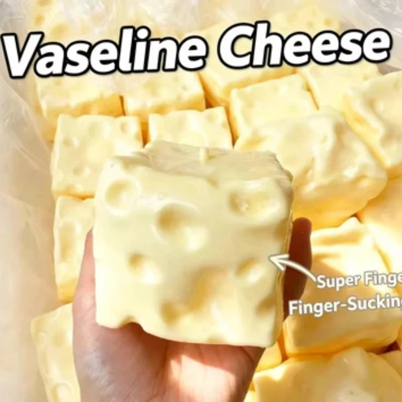 Vaseline Cracking Wax Ball Fidget Toy Handmade Cantaloupe Chocolate Squeeze Ball ASMR Sensory Stress Relief Decompression Gift