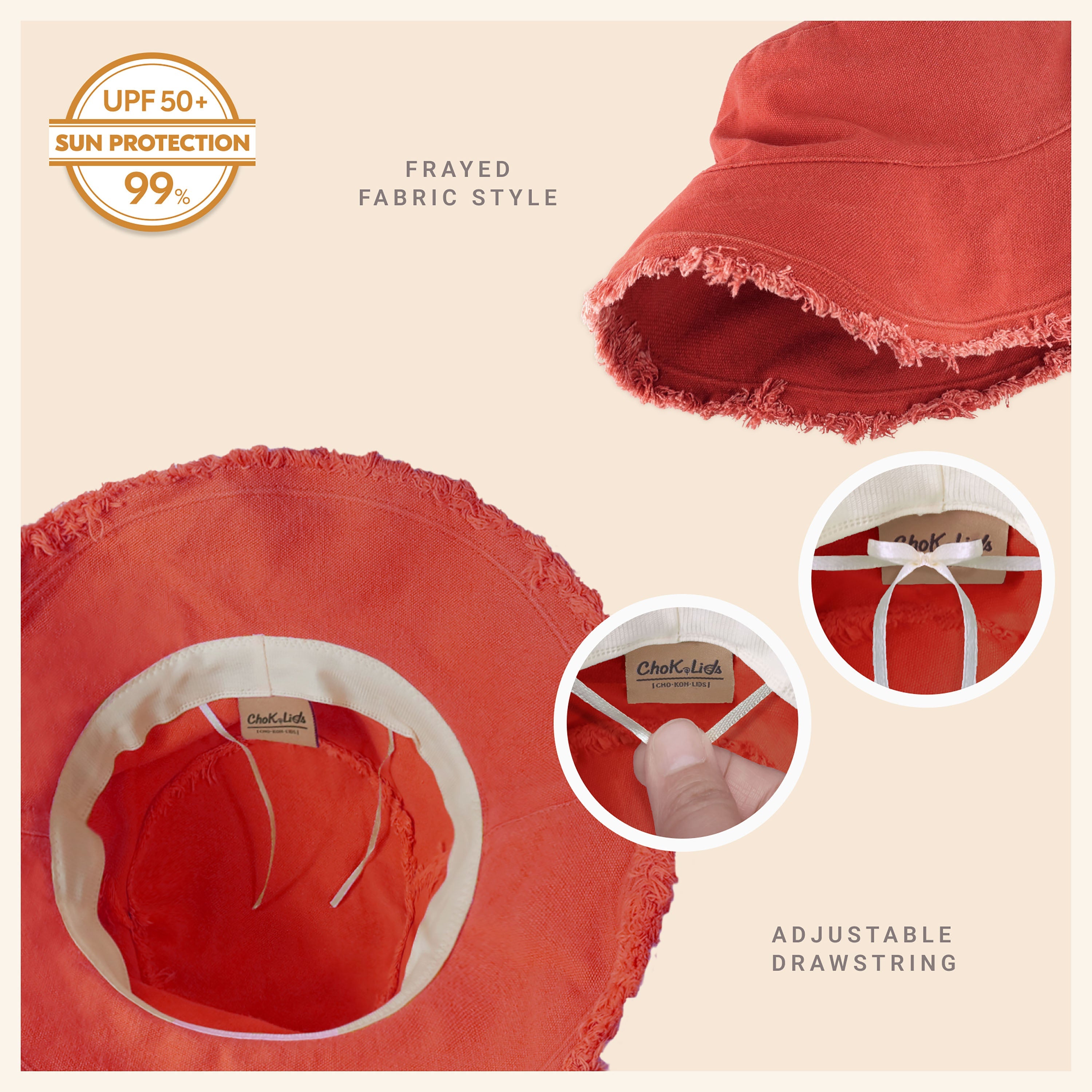 Frayed Bucket Hat - Cart2u.ro