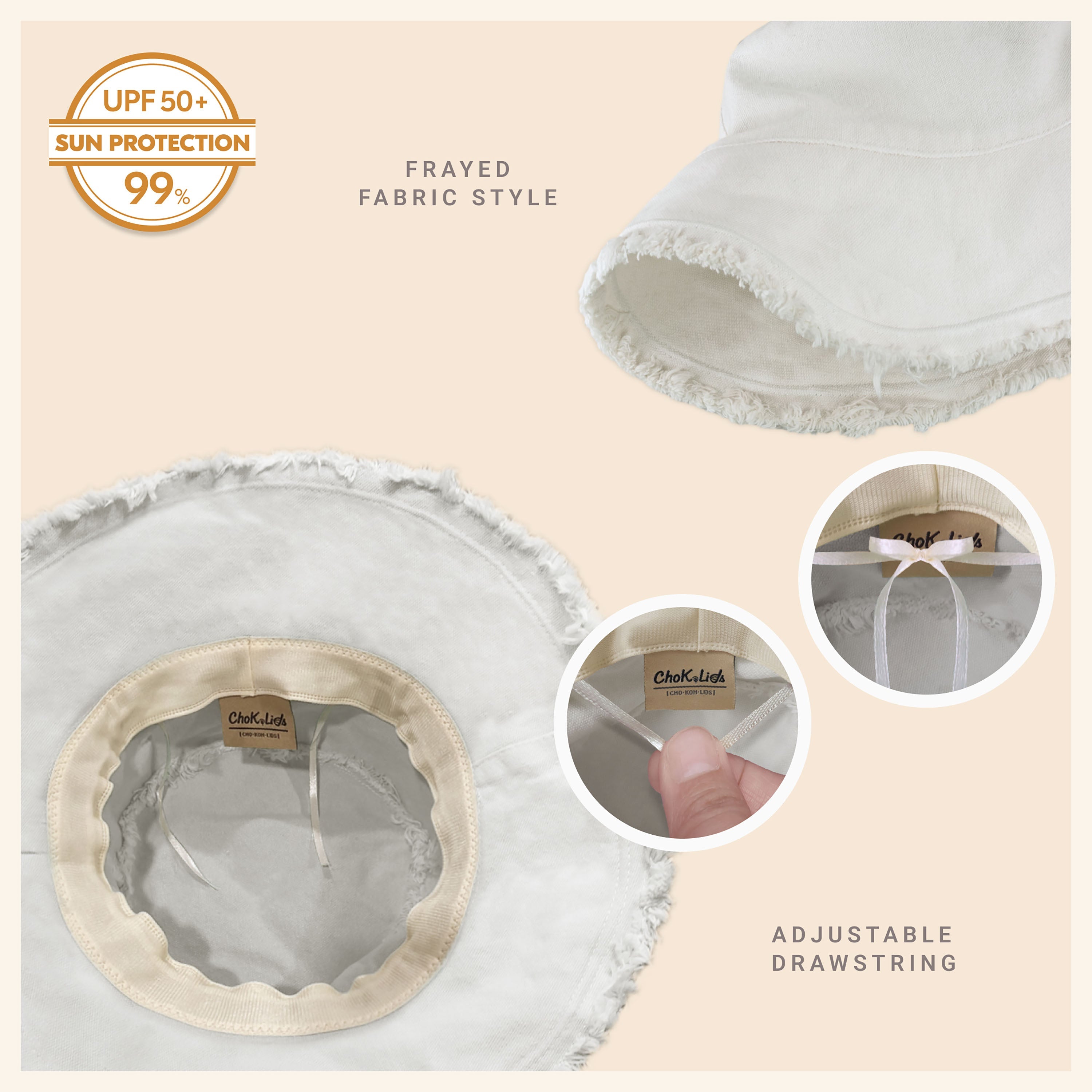 Frayed Bucket Hat - Cart2u.ro
