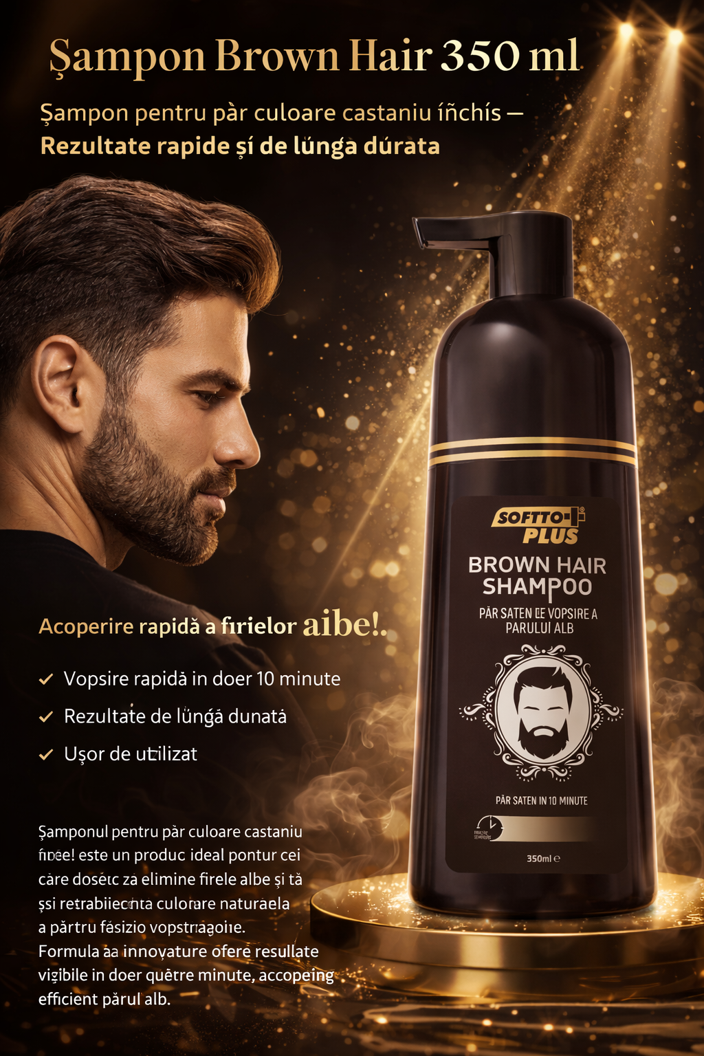 Sampon Brown Hair 350 ml CRABLAND