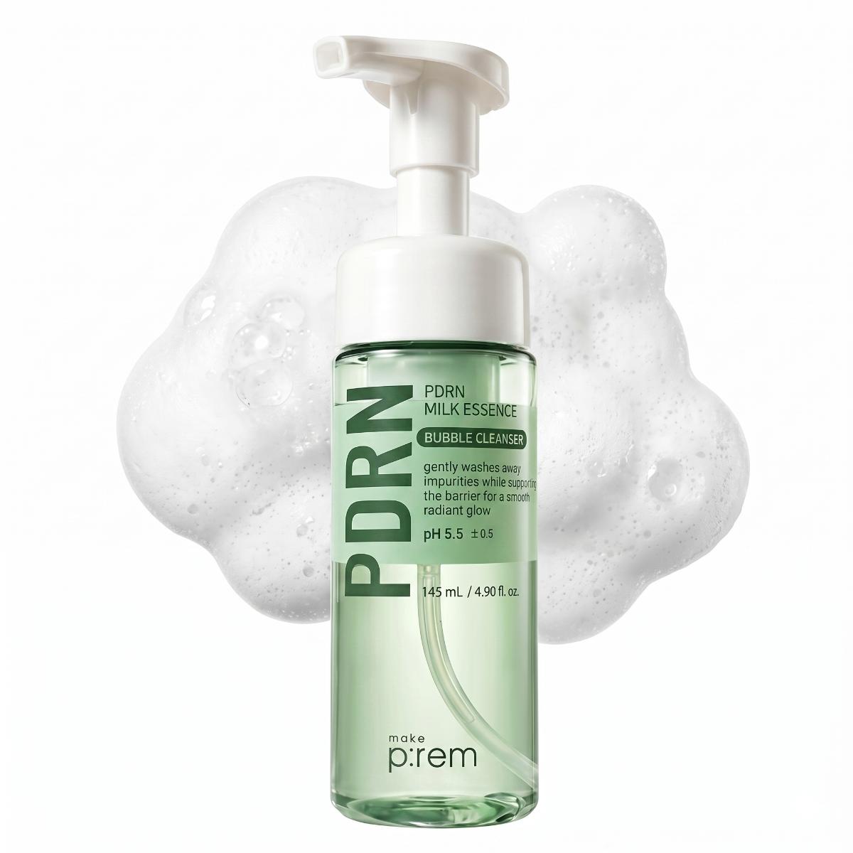 make p:rem PDRN Milk Bubble Foam 145ml