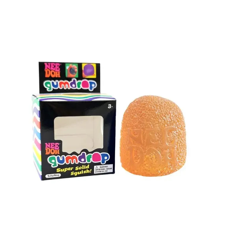 Hot Schylling Nee Doh Gumdrop Soft Sensory Fidget Ball Stress Relief Squeeze Toy Blind Box Assorted Color For Kids Adults cart2u.ro