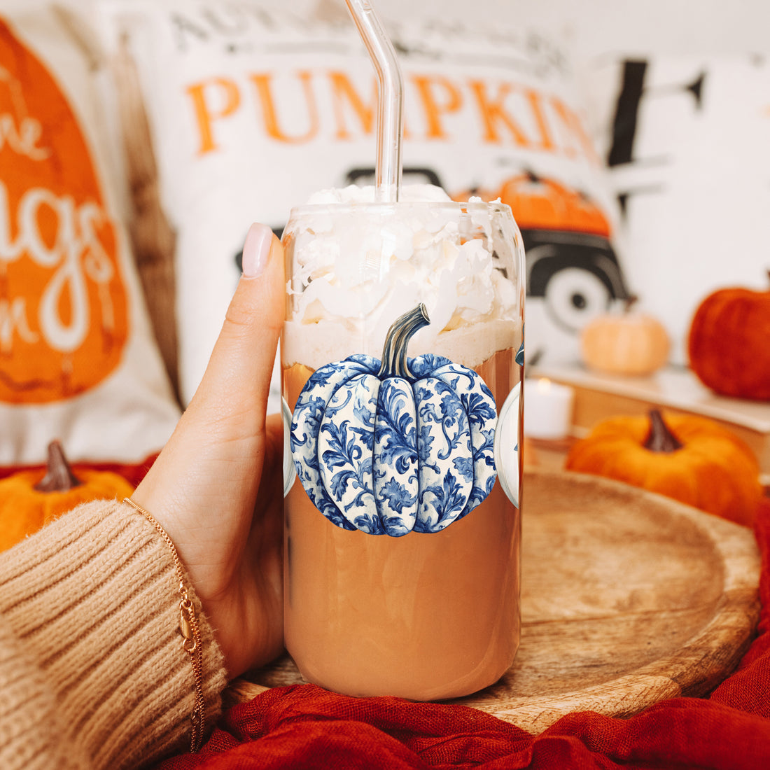 Chinoiserie Pumpkin 20oz - Cart2u.ro