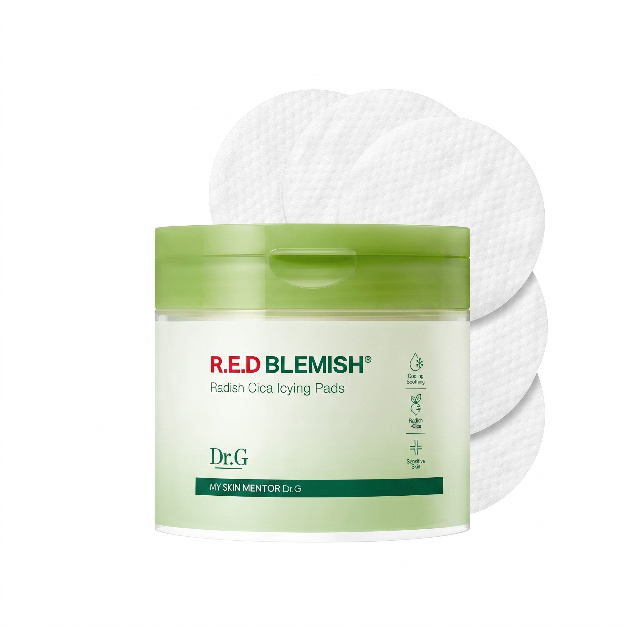 Dr.G R.E.D Blemish Radish Cica Icing Pads 60Pads