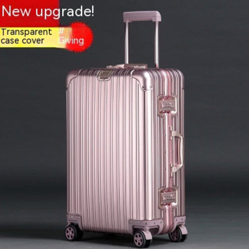 Aluminum Magnesium Alloy Luggage Large Capacity Trolley Case - Cart2u.ro