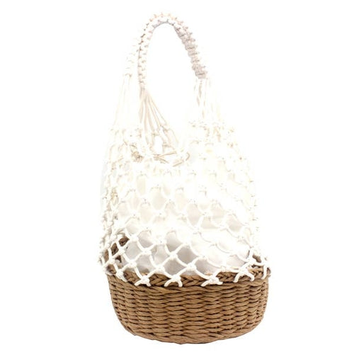 KNIT BASKET BAG - Cart2u.ro