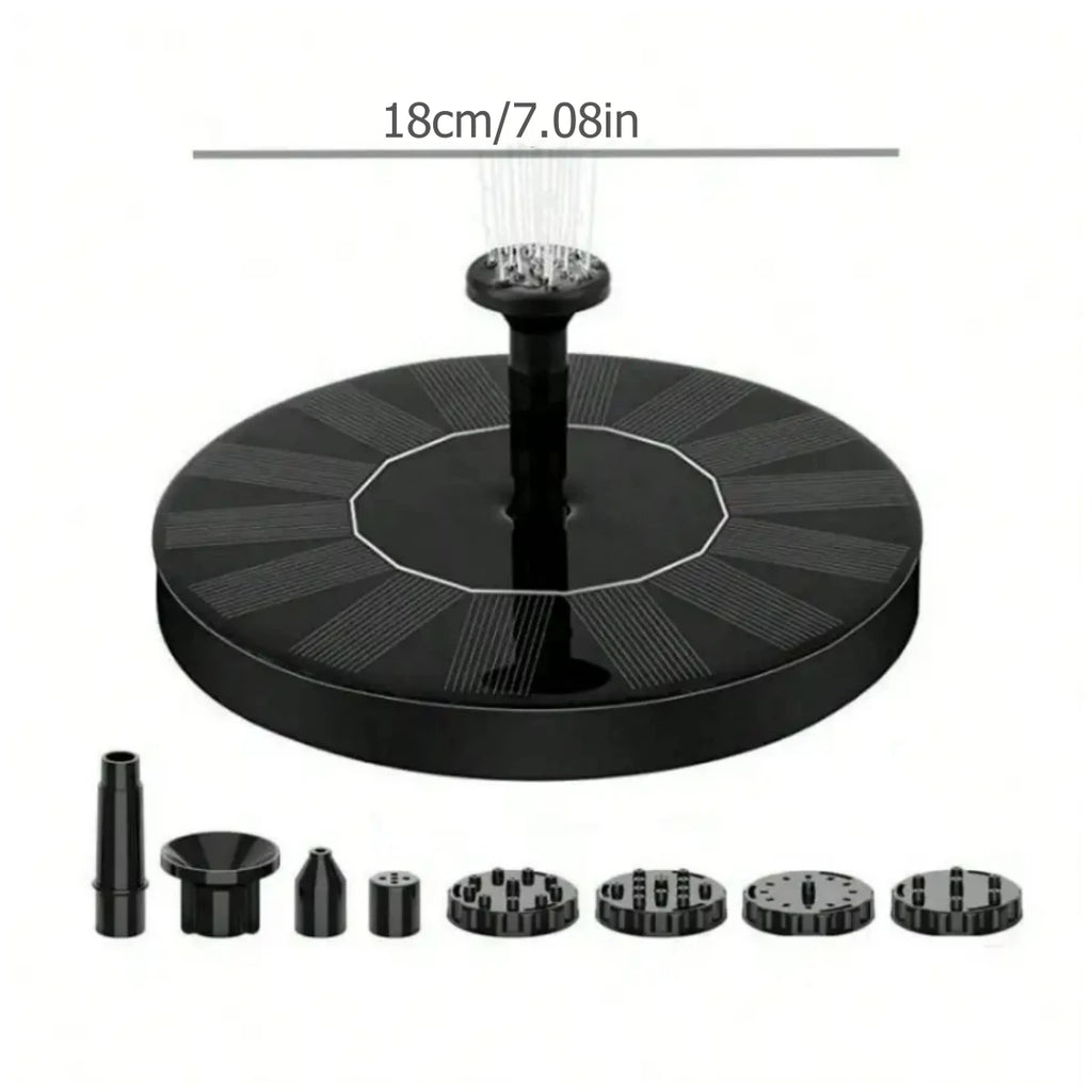 Waterfall Fountain Mini Solar Water Fountain Pool Pond Garden Decoration Outdoor Bird Bath Solar Powered Fountain Floating Water cart2u.ro