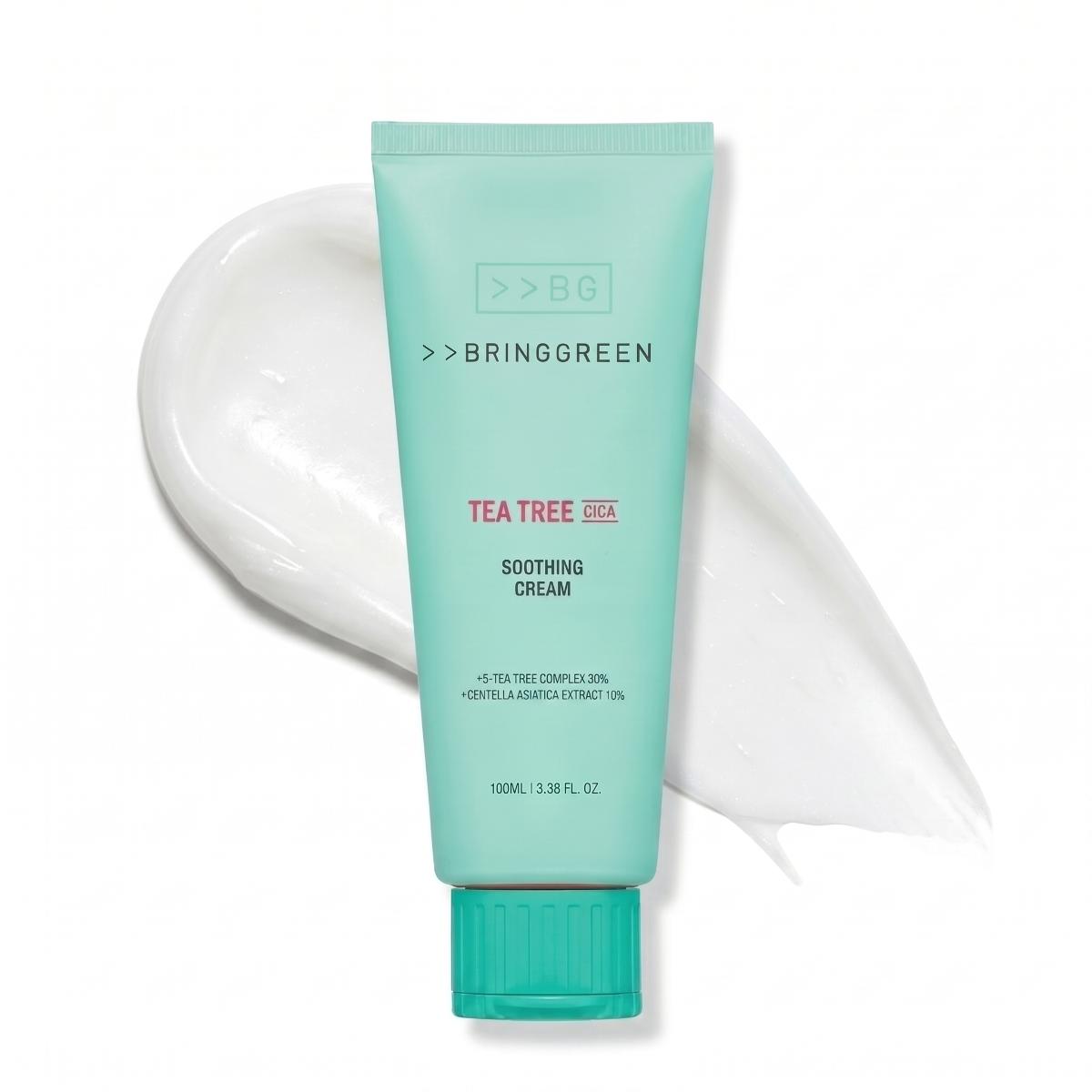 BRING GREEN Tea Tree Cica Soothing Cream Plus 100ml