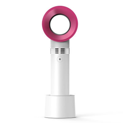 Rechargeable USB Bladeless Fan Portable Handheld Cooling Desk Mini Fan - Cart2u.ro