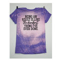 Being An Adult Graphic Tee - Cart2u.ro