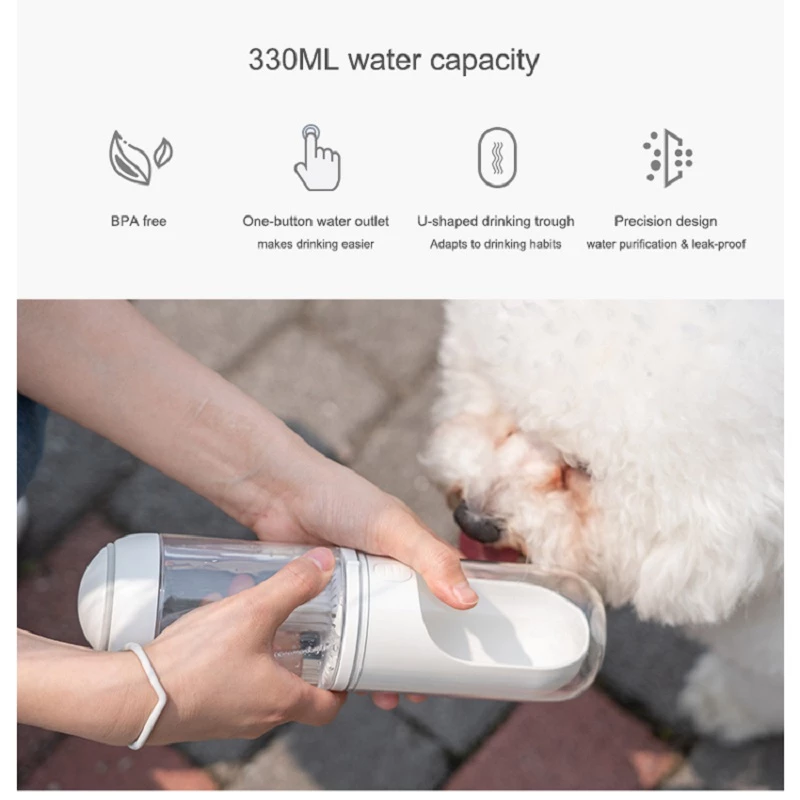 Outdoor Travel Pet Water Dispenser Pet Dog Cat Water Bottle - Cart2u.ro