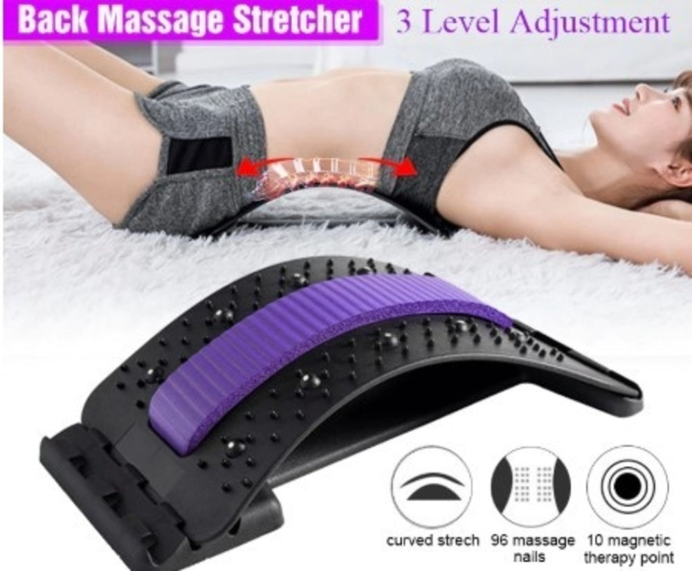 Multiple Level Lumbar Support Massage Stretcher - Cart2u.ro