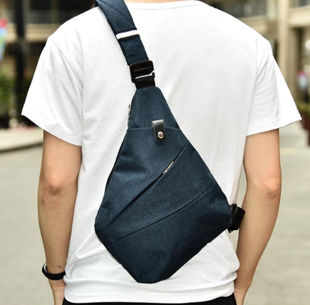 Waterproof Triangle Side Crossbody Bag - Cart2u.ro