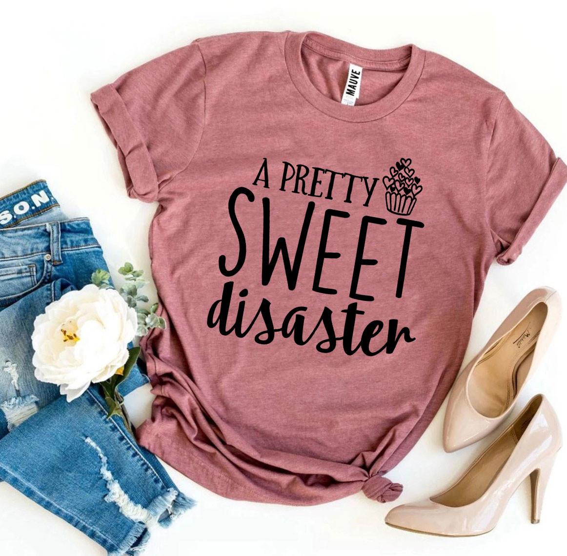 A Pretty Sweet disaster T-shirt - Cart2u.ro