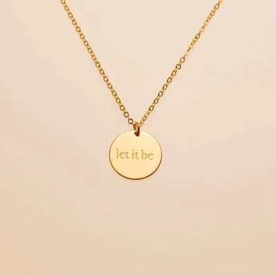 Let it be - pendant necklace - Cart2u.ro