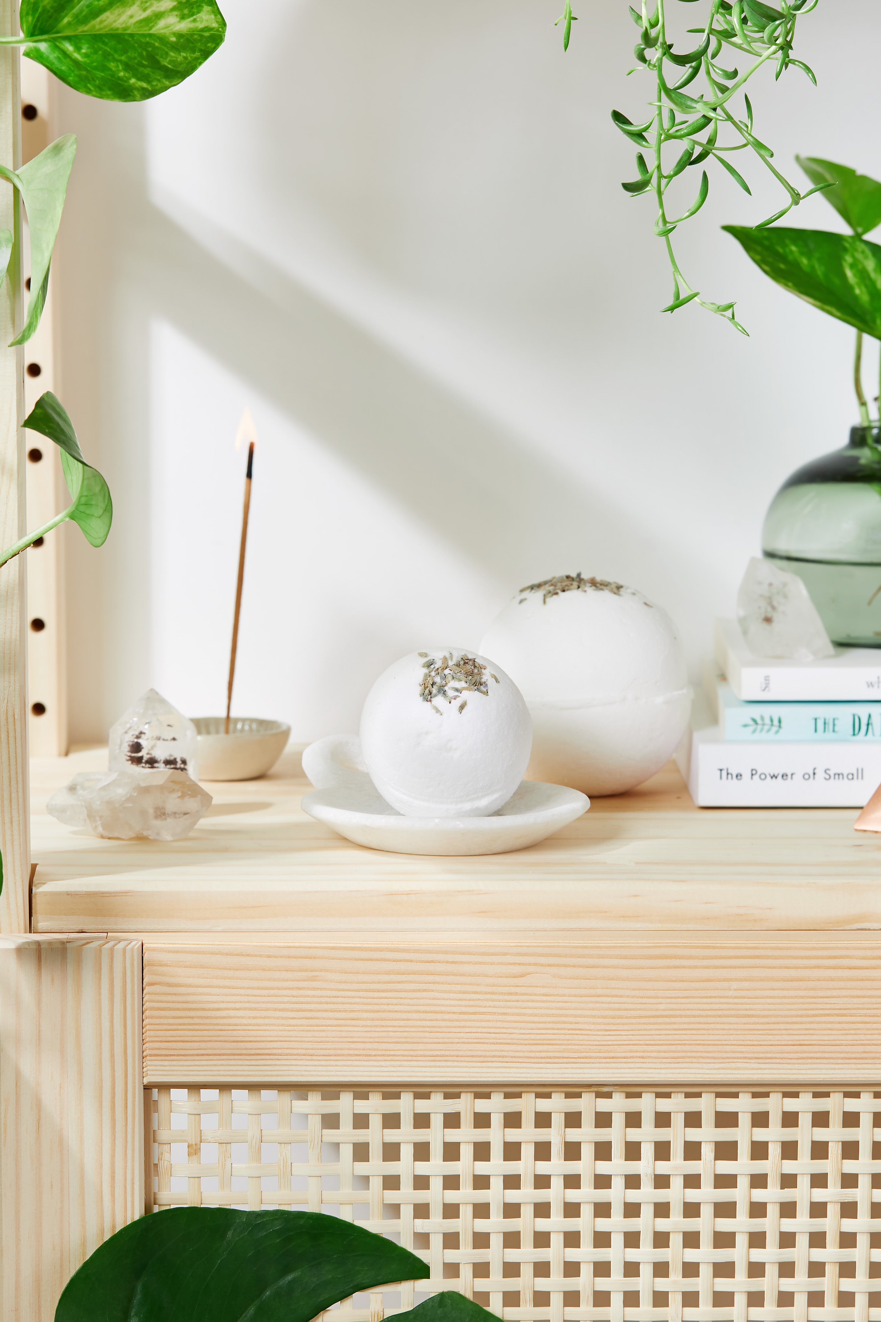 Organic Bath Bomb Calm Bomb- TWO SIZES lavender - Cart2u.ro