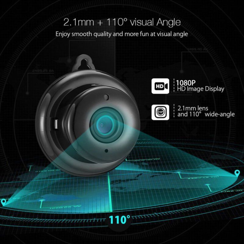 HD 1080P Mini WIFI Hidden Wireless IP Camera - Cart2u.ro