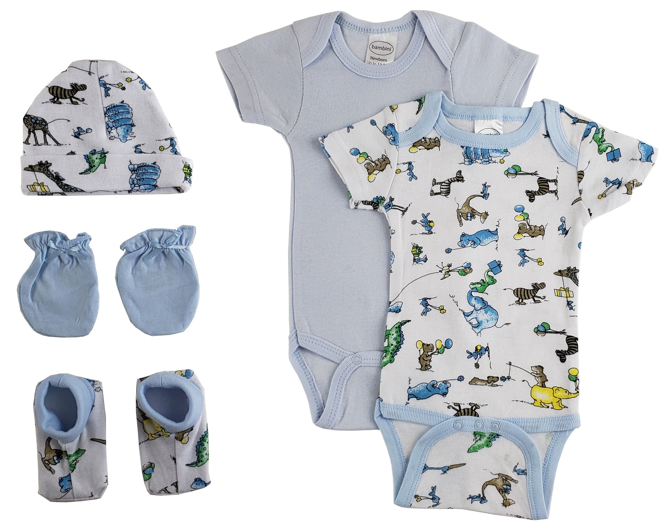 Newborn Baby Boys 5 Pc Layette Baby Shower Gift - Cart2u.ro