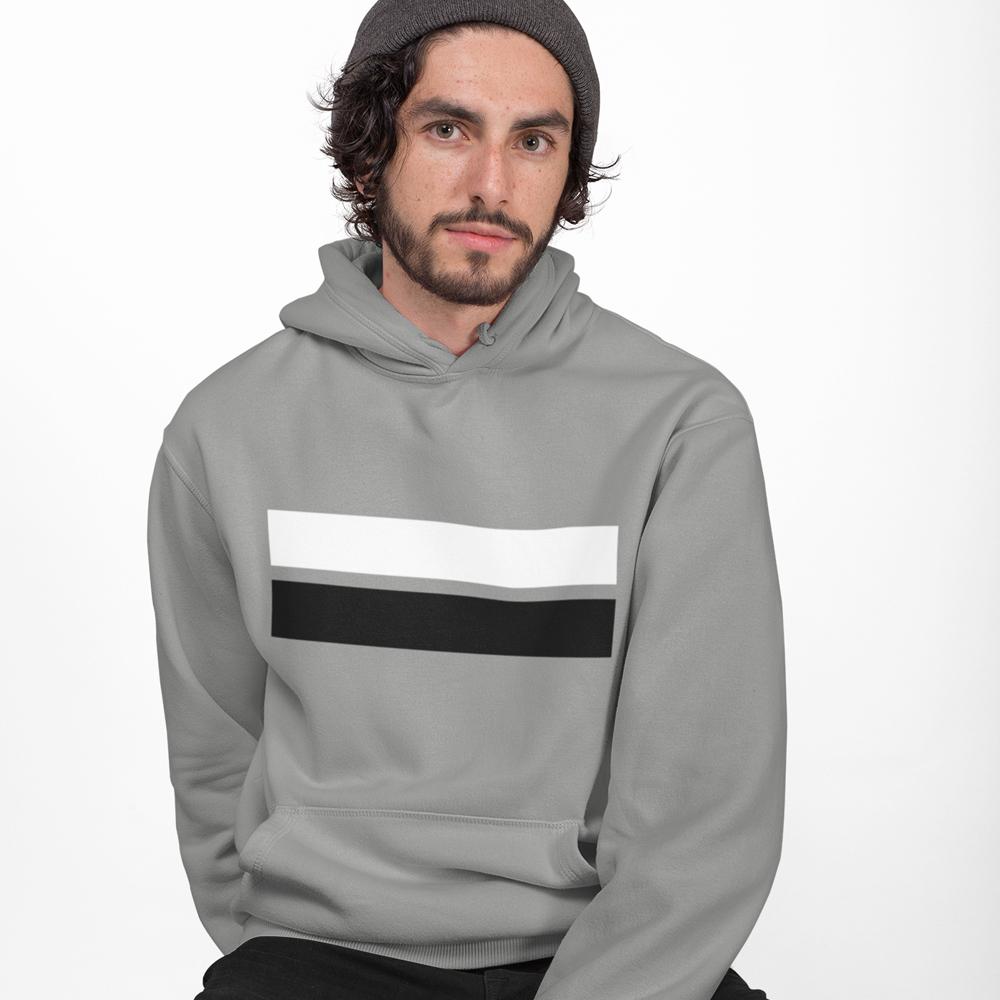 Mens Double Strip Hoodie - Cart2u.ro