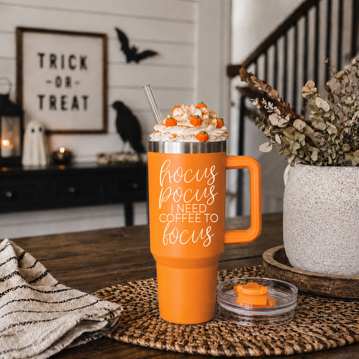 Hocus Pocus Halloween Tumbler 40oz - Cart2u.ro