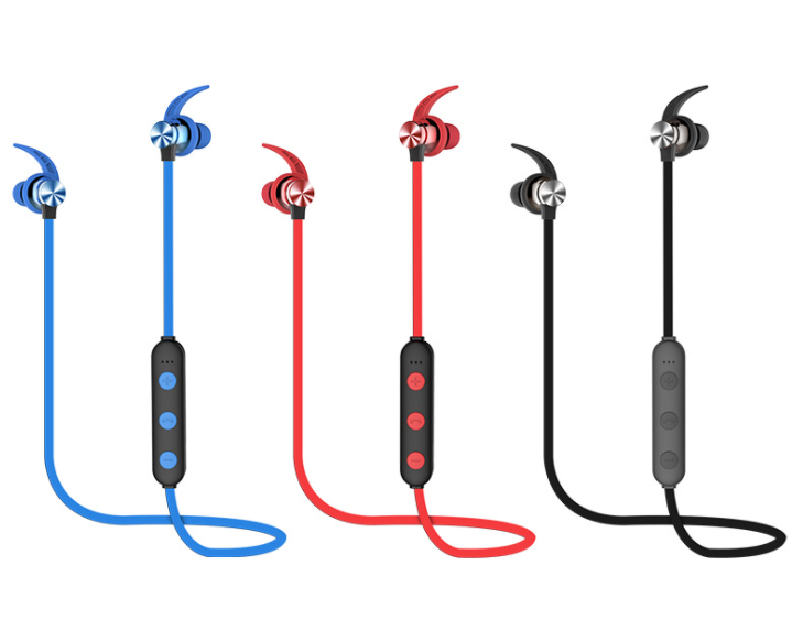 Sports Bluetooth Earphone Magnetic Wireless Headset Support TF - Cart2u.ro