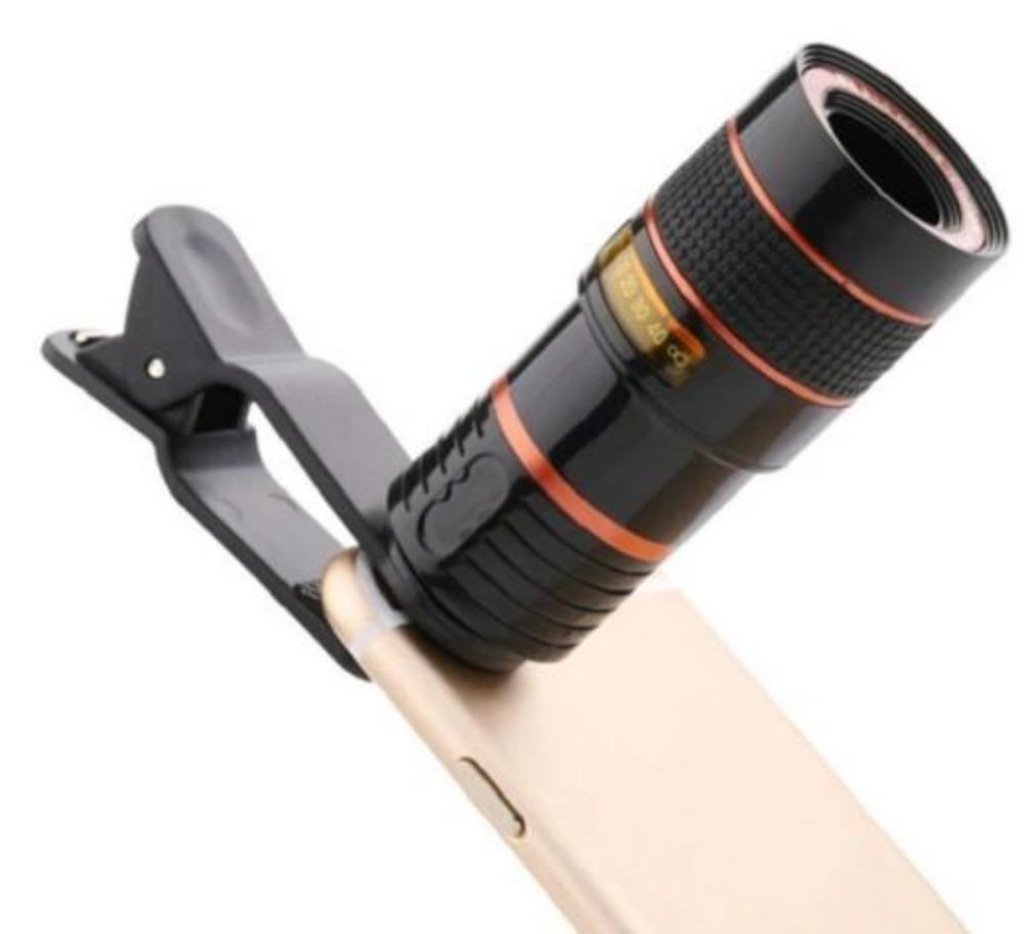 HD Optical Zoom Smartphone Lens with Universal Mobile Phone Clip - Cart2u.ro