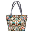 Margaret Shoulder Bag In Canvas Holiday Line Bertoni - Cart2u.ro