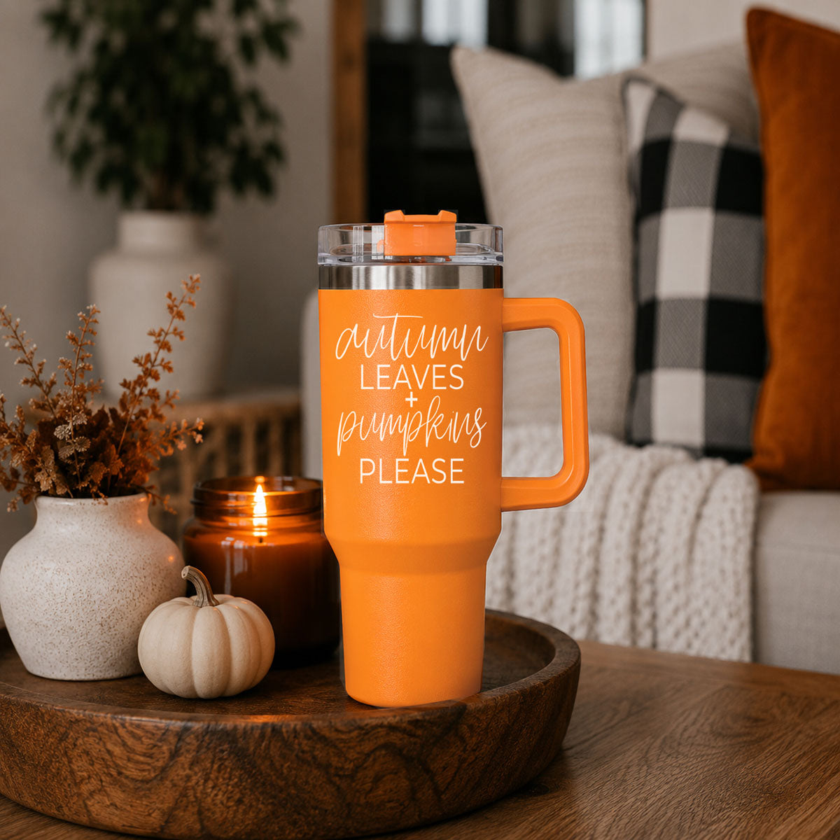 Autumn Leaves 40oz Fall Tumblers - Cart2u.ro
