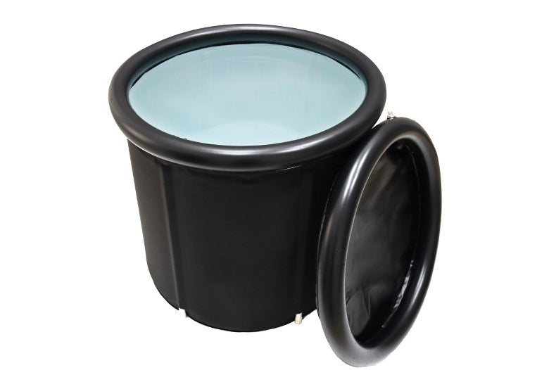 Folding Bath Bucket Black Bath Bucket Adult Thickened Bath Tub - Cart2u.ro