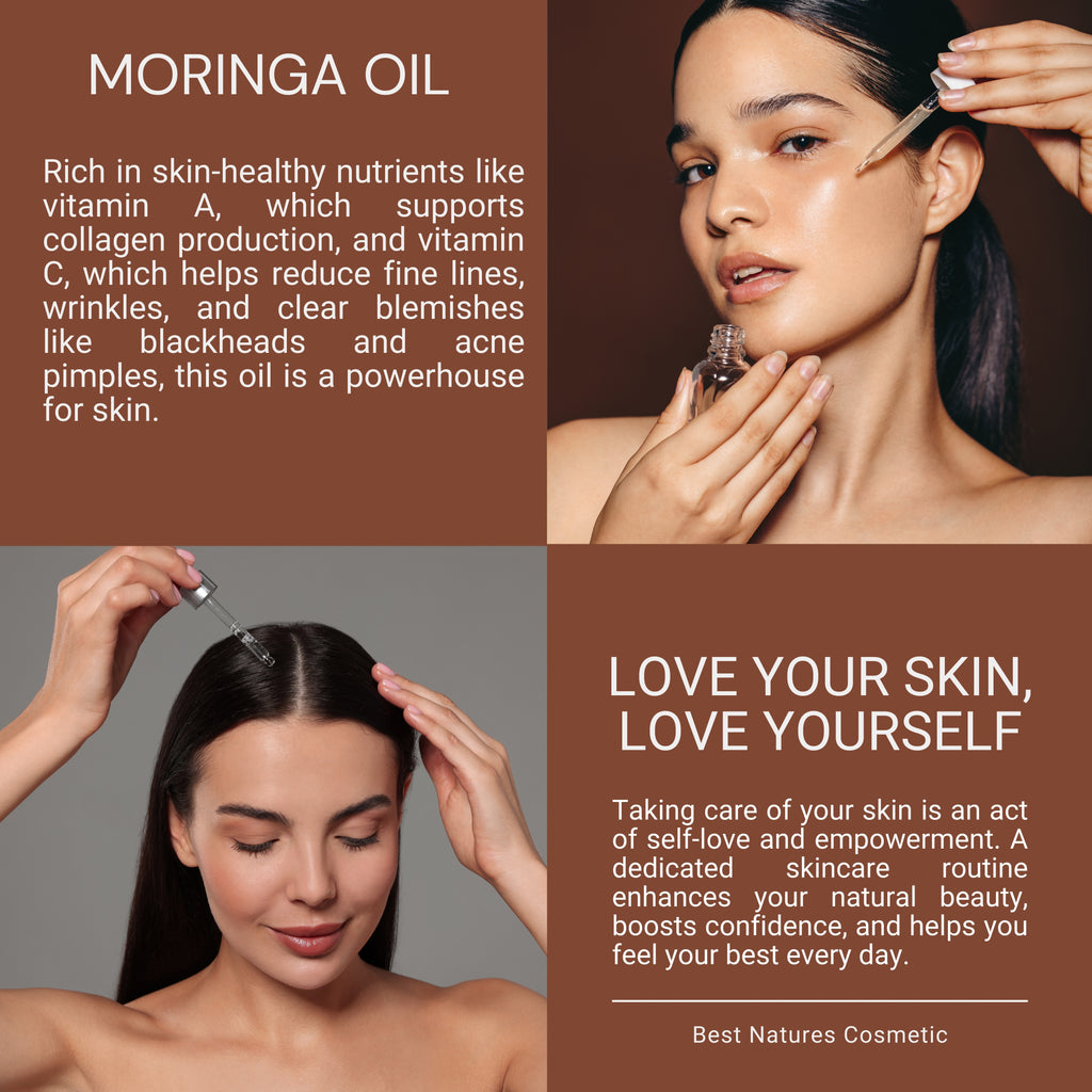 Ulei din semințe de Moringa (organic, presat la rece, nerafinat)