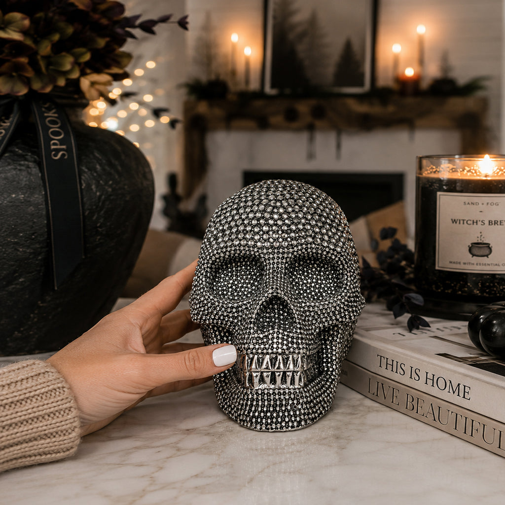 Skull Head Halloween Tabletop Decor - Cart2u.ro