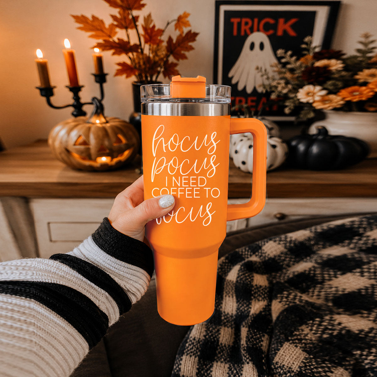 Hocus Pocus Halloween Tumbler 40oz - Cart2u.ro
