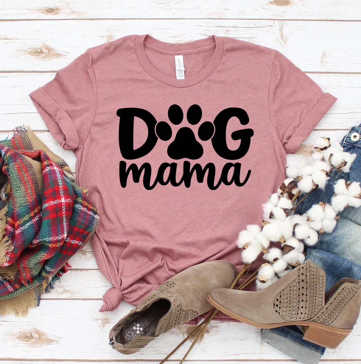 Dog Mama T-shirt - Cart2u.ro