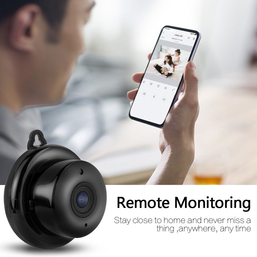 HD 1080P Mini WIFI Hidden Wireless IP Camera - Cart2u.ro