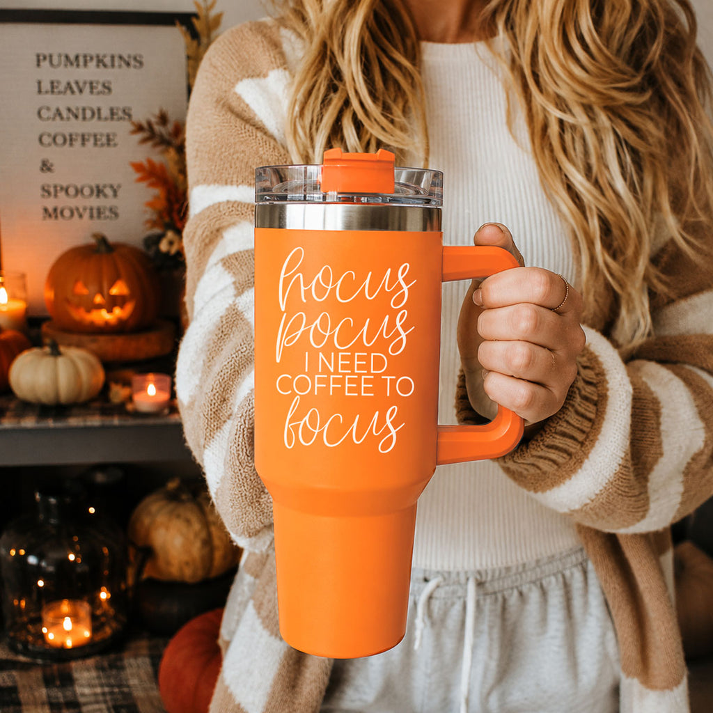 Hocus Pocus Halloween Tumbler 40oz - Cart2u.ro